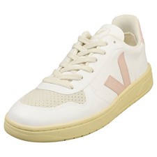 VEJA V-10 CWL Baskets Blanches